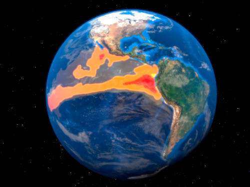 Shifting winds and changing water temperatures in the Pacific Ocean affect climate variability all over the world.